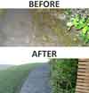 Path before and after